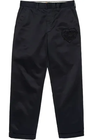 HUMAN MADE Broek met geborduurd logo