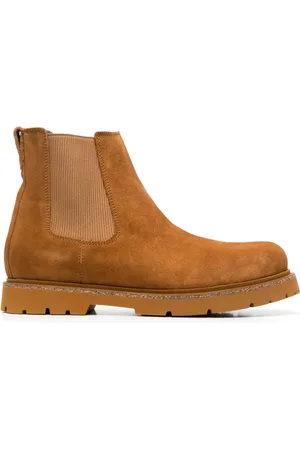 Birkenstock Boston suède enkellaarzen