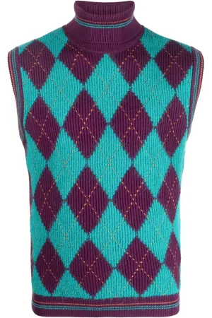 VERSACE Mouwloze coltrui