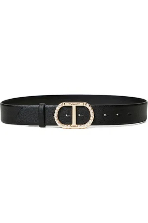 Twin-Set Oval T riem met ovalen gesp