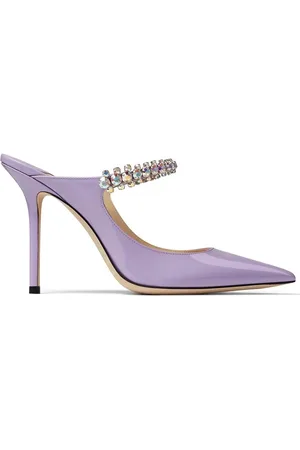 Jimmy Choo Bing muiltjes verfraaid met kristallen