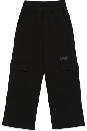 Liu Jo Cargo broek met jersey textuur