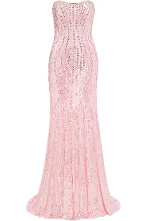 Jenny Packham Avondjurk verfraaid met pailletten
