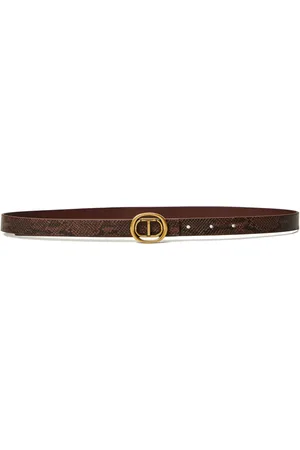 Twin-Set Riem met logoplakkaat