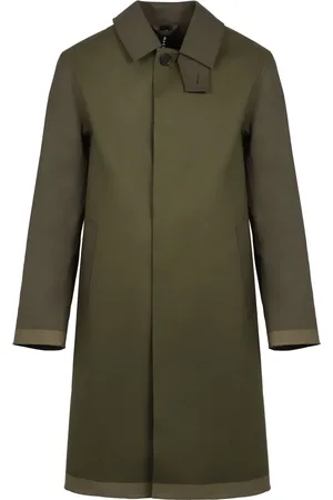 MACKINTOSH Trenchcoat met verborgen sluiting