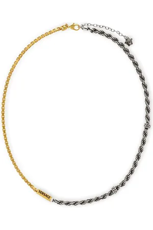 VERSACE Halsketting met gegraveerd logo