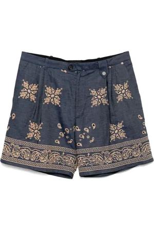 EgonLab Kanten shorts met borduurwerk