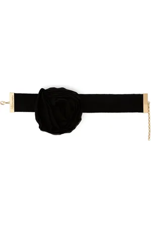 BLUMARINE Choker met bloemenpatch