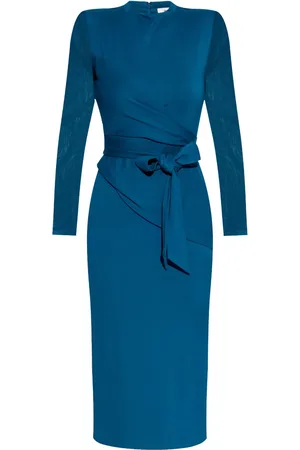 Diane von Furstenberg Gedrapeerde midi