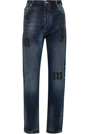 Palm Angels Jeans met logoprint