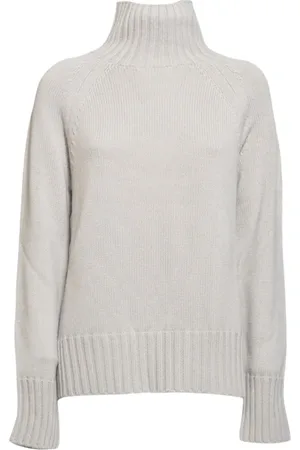 Max Mara Grofgebreide trui met hoge hals