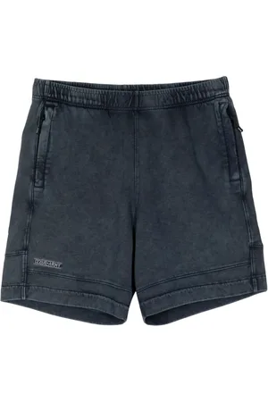 Izzue Katoenen trainingsshorts met geborduurd logo