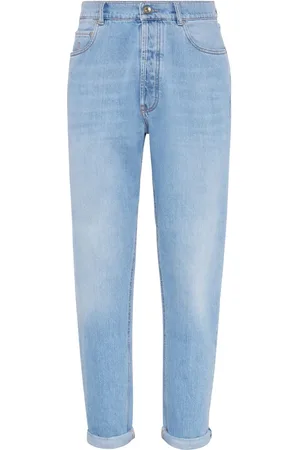Brunello Cucinelli Jeans met toelopende pijpen