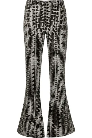 Balmain Broek met jacquard logo