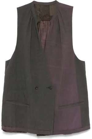 ZIGGY CHEN Gilet met vlakken