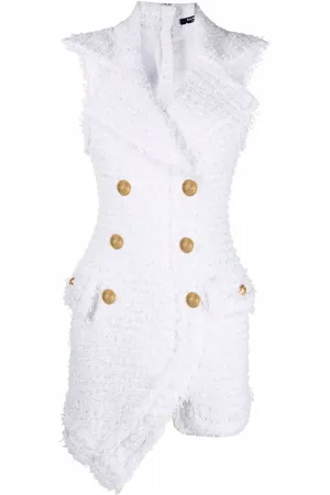 Balmain Jurk met decoratieve knoop