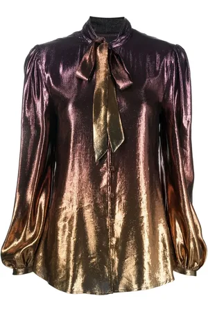 Roberto Cavalli Metallic blouse