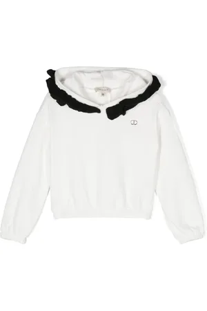 Twin-Set Hoodie van katoenmix