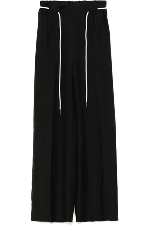 Blugirl Broek met logoplakkaat