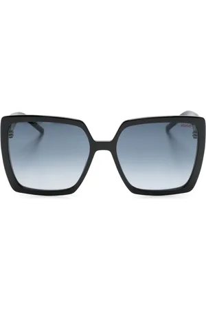 HUGO BOSS Zonnebril met vierkant montuur