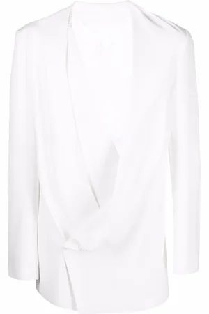 Balmain Gedrapeerde blazer