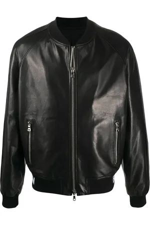 Balmain Bomberjack met logo afwerking