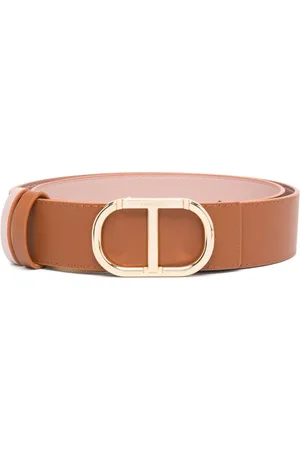 Twin-Set Riem met gegraveerde gesp