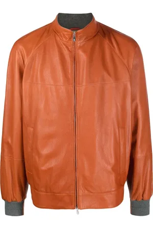 Brunello Cucinelli Leren jack