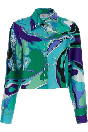 Puccini Blouse met Orchidee