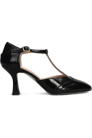 ISABEL FERRANTI 75 mm pumps met geperforeerd detail