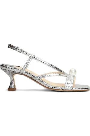 ANNA F. 60 mm sandalen met slangen