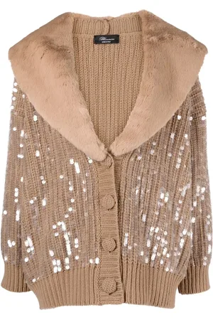 BLUMARINE Vest met pailletten