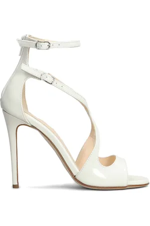 ANNA F. Leren sandalen