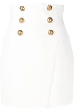 Balmain High waist wikkelrok