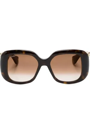 Cartier Zonnebril met oversized montuur