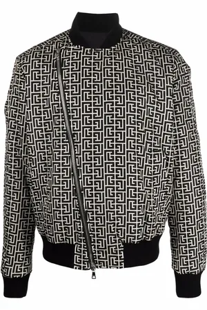 Balmain Bomberjack met print