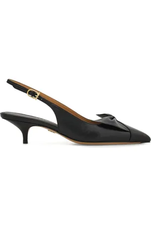 Salvatore Ferragamo 40 mm Bow slingback pumps