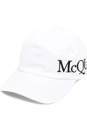 Alexander McQueen Honkbalpet met geborduurd logo