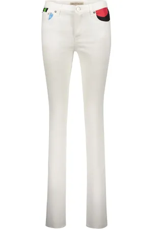 Puccini Jeans met print vlakken