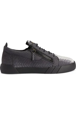 Giuseppe Zanotti Frankie sneakers met pythonprint