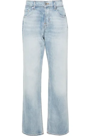 7 for all Mankind Austyn mid waist straight jeans