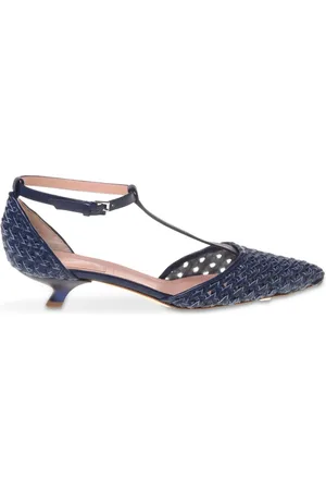 Alberta Ferretti Leren pumps
