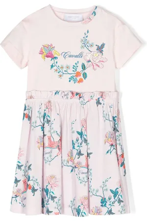 Roberto Cavalli Jurk met bloemenprint