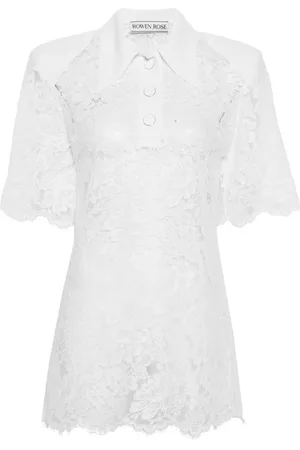 Rowen Rose Polotop met bloemenkant
