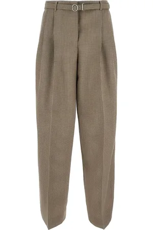 Jil Sander Broek van scheerwol
