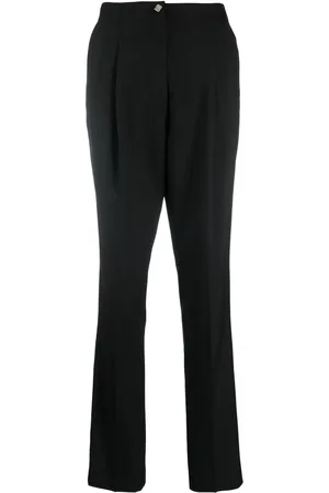 Rochas Pantalon met geplooid detail