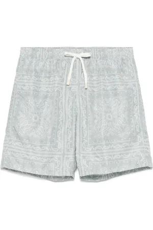 ELEVENTY Shorts met bandanaprint
