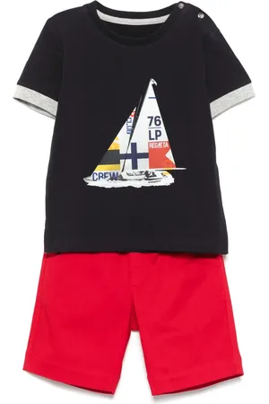 Lapin House Shorts met gabardine weving