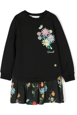 Roberto Cavalli Sweater met bloemenprint