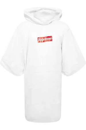 Supreme Ballpark poncho met logoprint